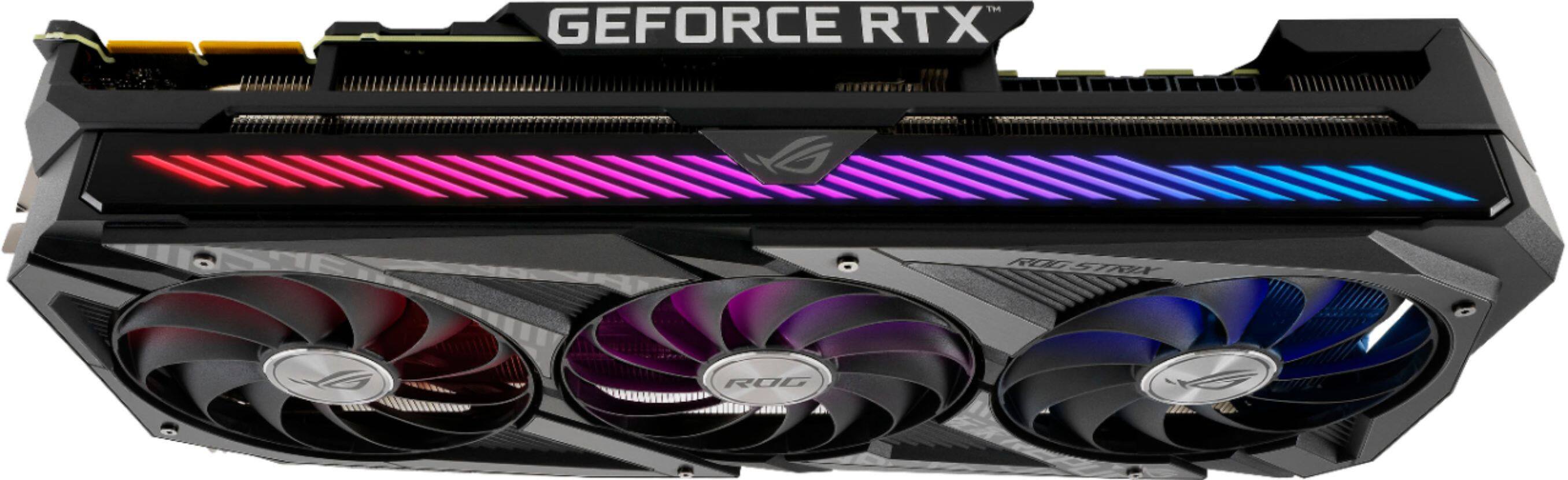 Best Buy: ASUS NVIDIA GeForce RTX 3090 24GB GDDR6X PCI Express 4.0 Strix  Graphics Card Black ROG-STRIX-RTX3090-O24G-GAMING