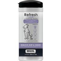 Wahl - Refresh Large Dog Wipes - Lavender Chamonile - 820018A - White-Purple - Angle_Zoom
