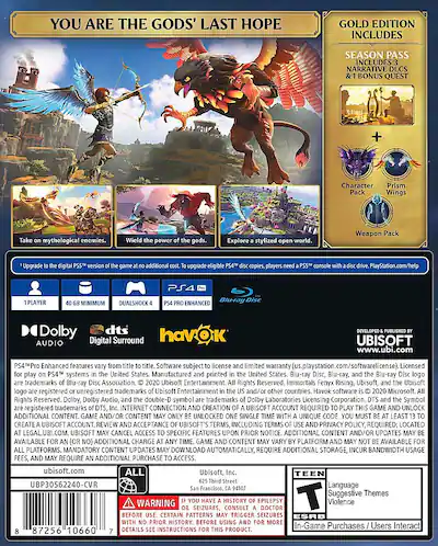 Jeu Action Aventure Mythologie Grecque Immortals Fenyx Rising - Version PS5 - Jeu Neuf Sous Blister - Livraison Offerte Dès 50€ D'achat Jeu Ps5 Immortals Fenyx Rising Jeu Action Aventure Mythologie Grecque Immortals Fenyx Rising - Version PS5 - Jeu Neuf Sous Blister - Livraison Offerte Dès 50€ D'achat Jeu Ps5 Immortals Fenyx Rising