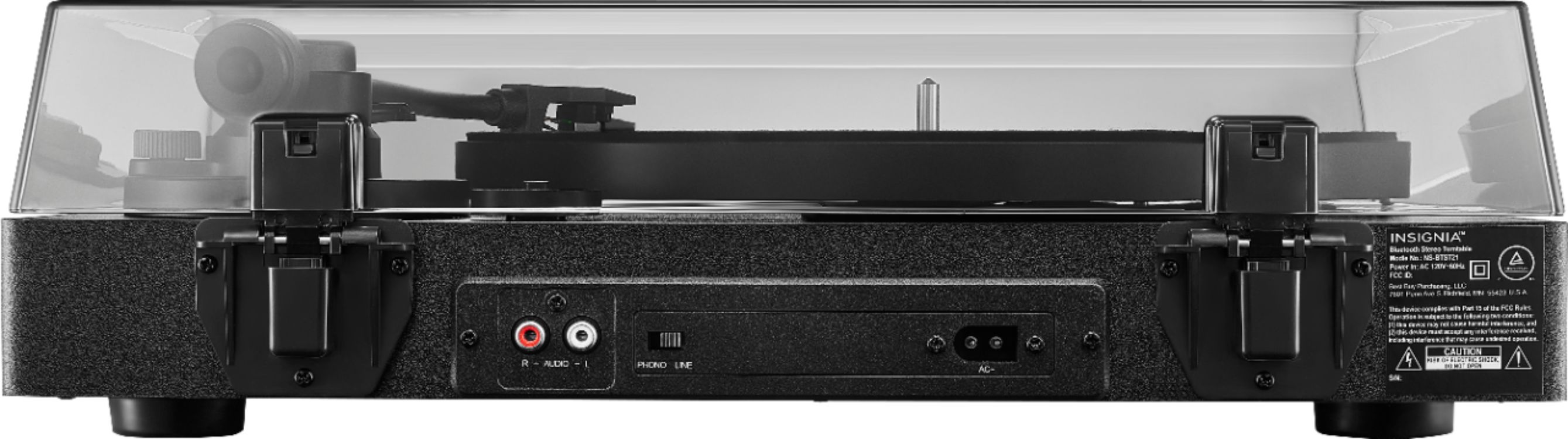 Insignia™ Bluetooth Stereo Turntable Black NS-BTST21 - Best Buy