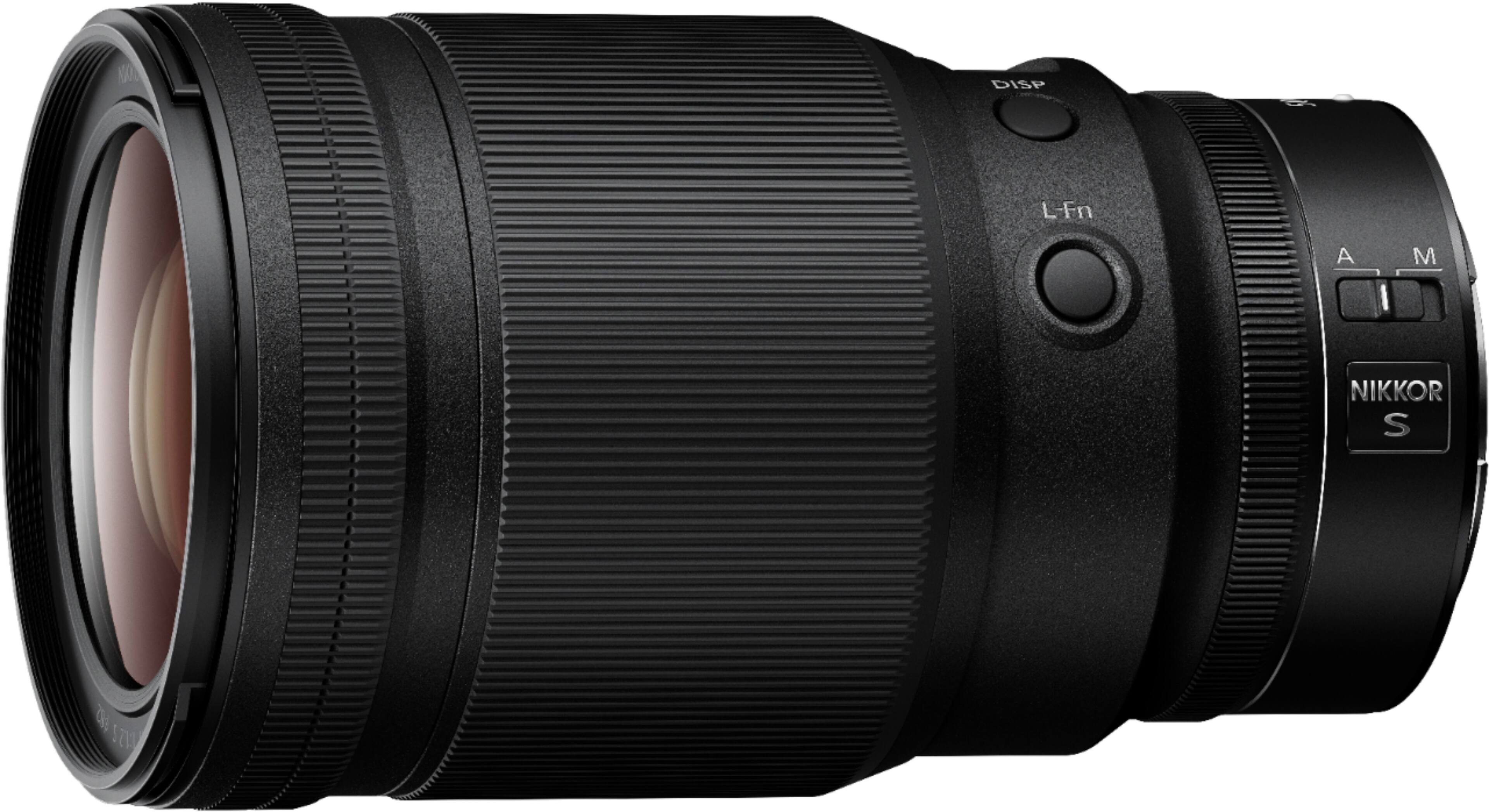 Alt View 1. Nikon - NIKKOR Z 50mm f/1.2 S Standard Prime Lens for Nikon Z Cameras - Black.