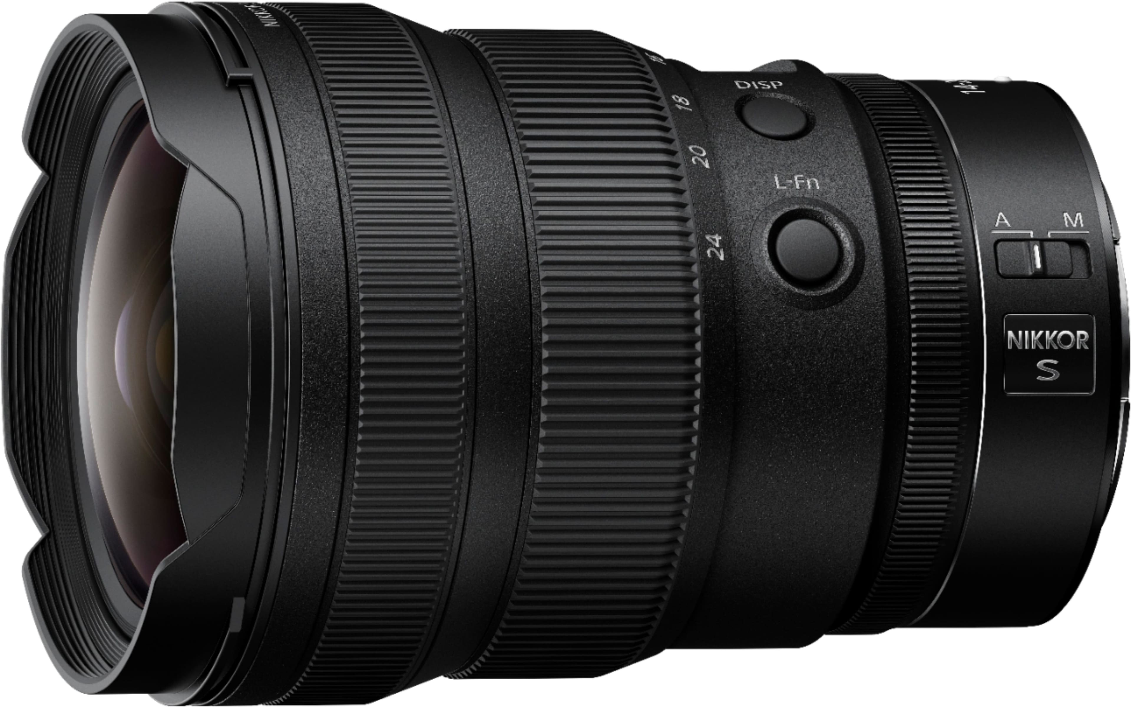 Front. Nikon - NIKKOR Z 14-24mm f/2.8 S Zoom Lens for Nikon Z Cameras - Black.