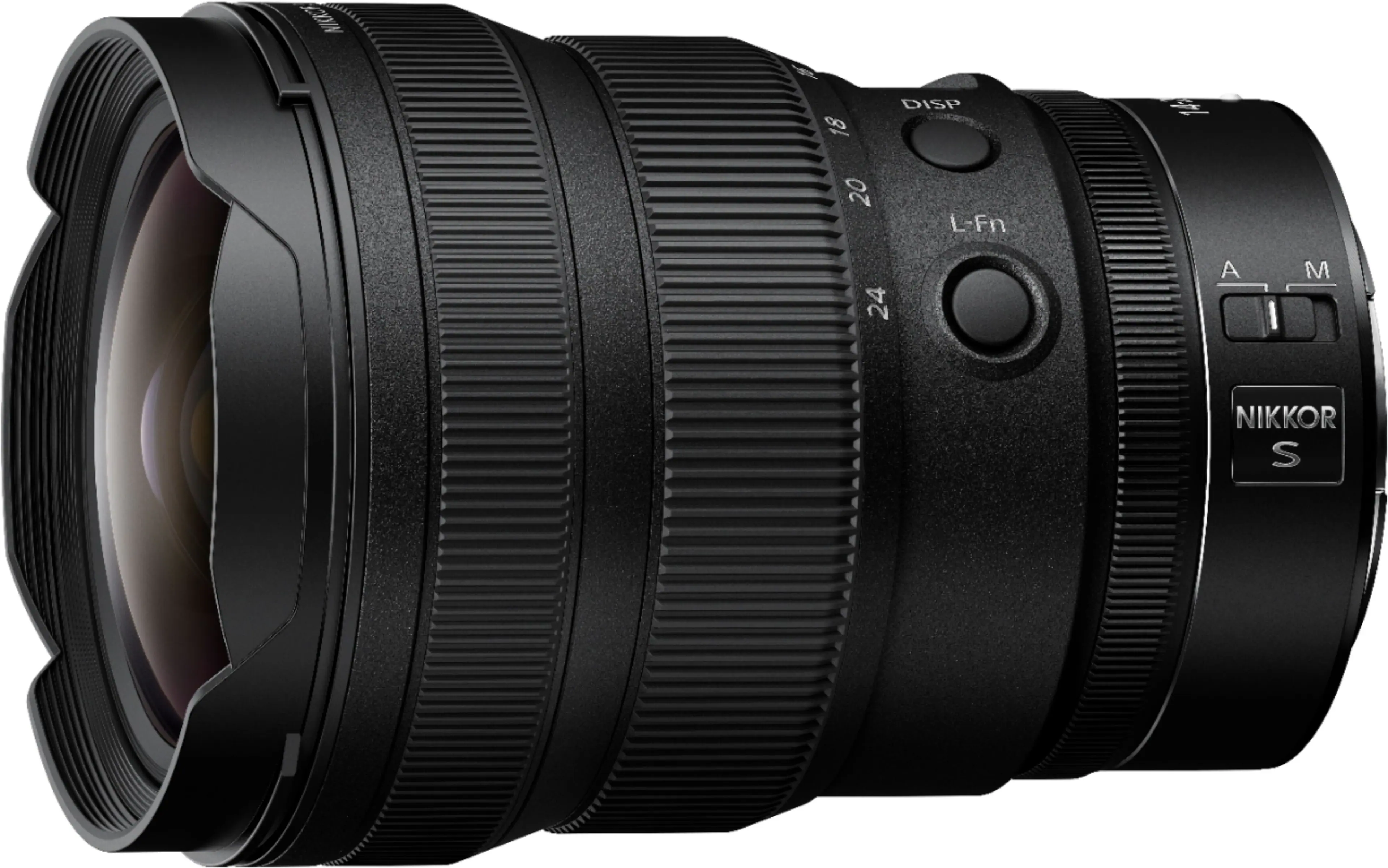 Front. Nikon - NIKKOR Z 14-24mm f/2.8 S Zoom Lens for Nikon Z Cameras - Black.