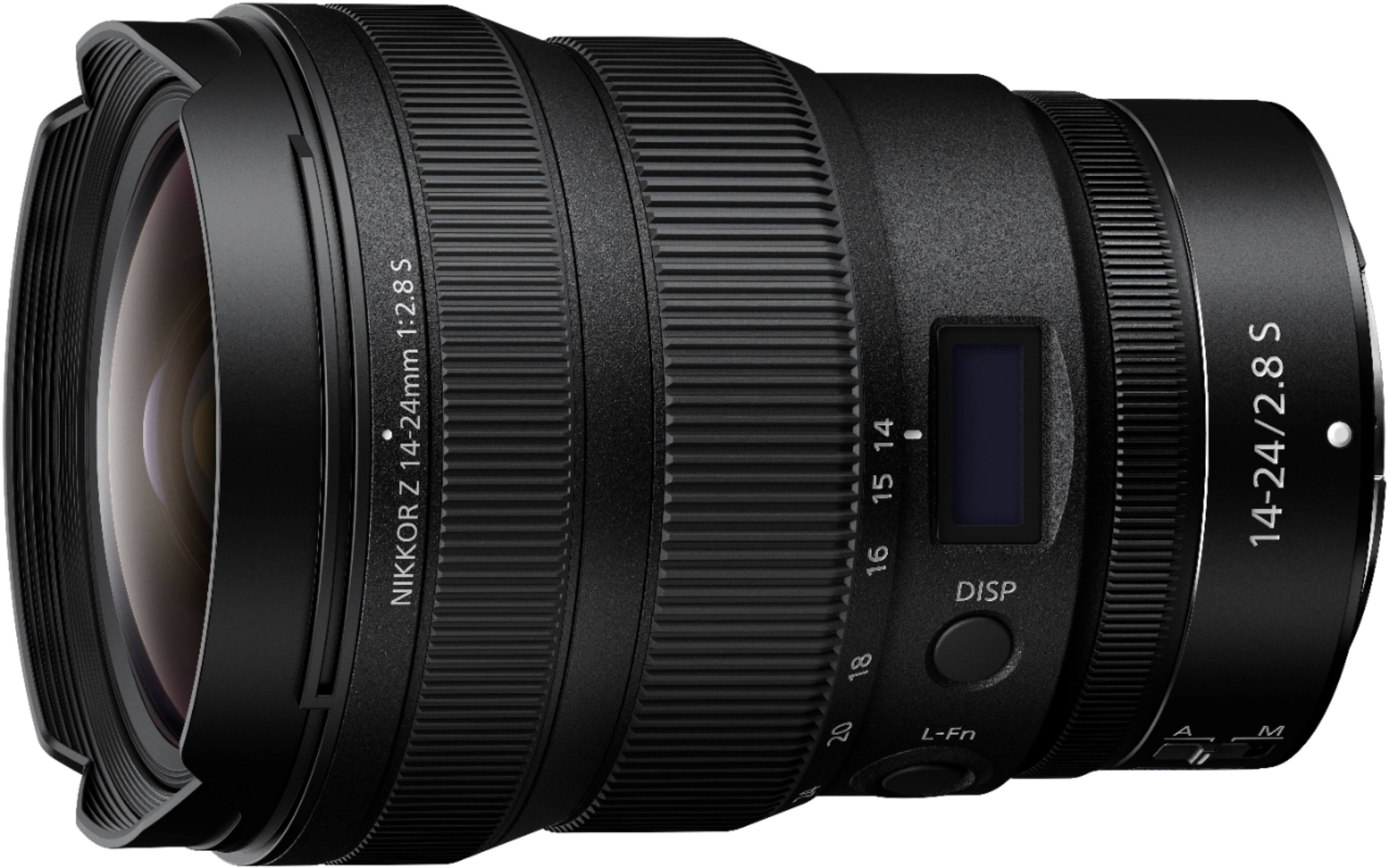 Alt View 1. Nikon - NIKKOR Z 14-24mm f/2.8 S Zoom Lens for Nikon Z Cameras - Black.