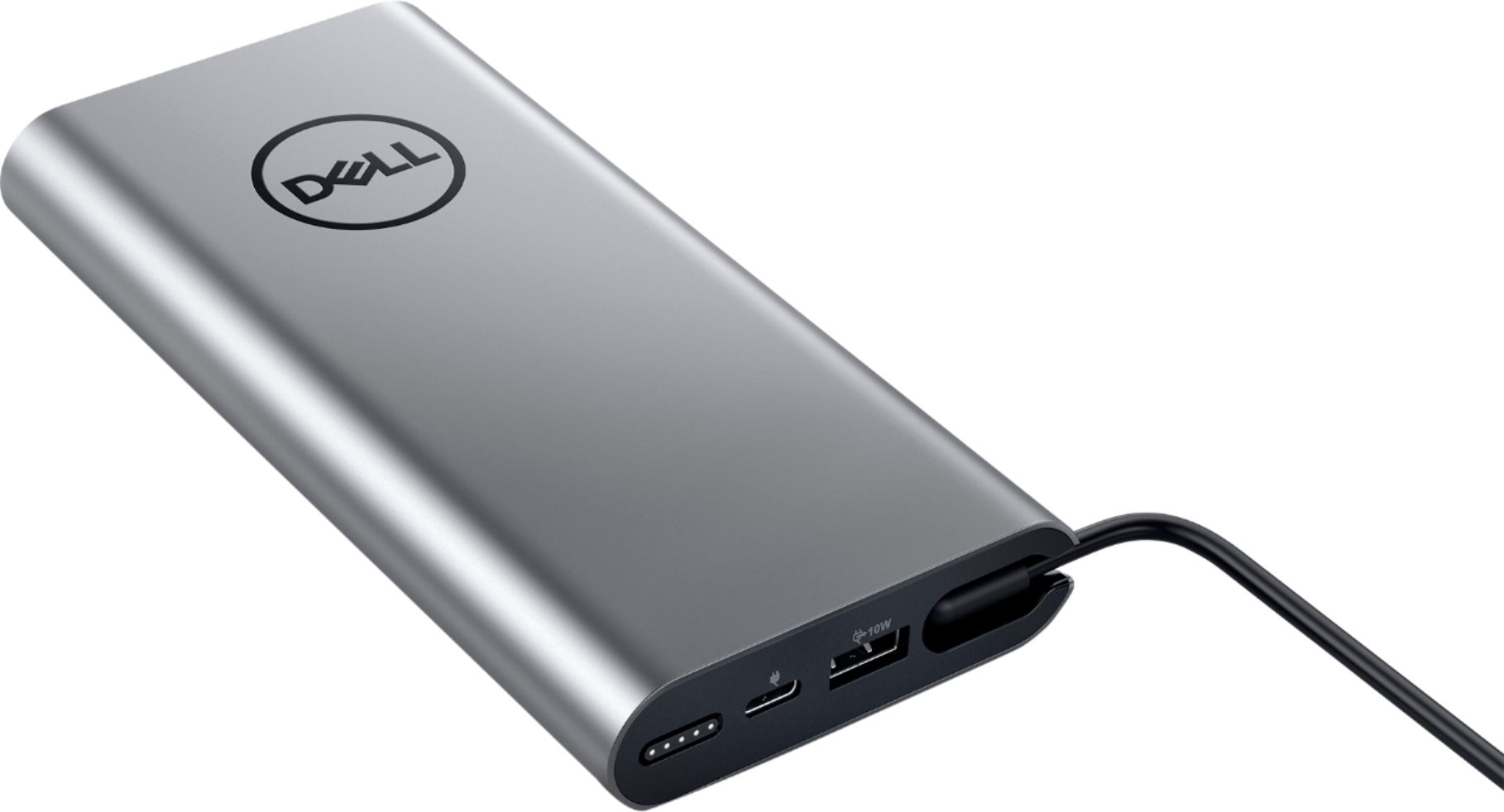 cavidad Gestionar egipcio Dell 65W USB-C Notebook Power Bank Plus for most Type-C laptops and most  USB-A devices PW7018LC Silver PW7018LC - Best Buy