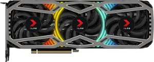 PNY GeForce RTX 3080 10GB XLR8 Gaming EPIC-X RGB Triple Fan Graphics Card - Front_Zoom