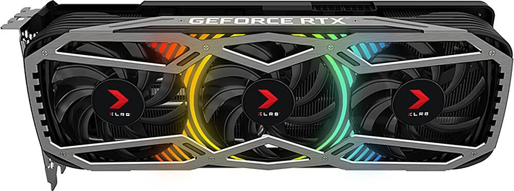 Alt View 15. PNY - PNY GeForce RTX 3080 10GB XLR8 Gaming EPIC-X RGB Triple Fan Graphics Card.