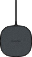 mophie - 15W Wireless Charging Pad - Black - Front_Zoom