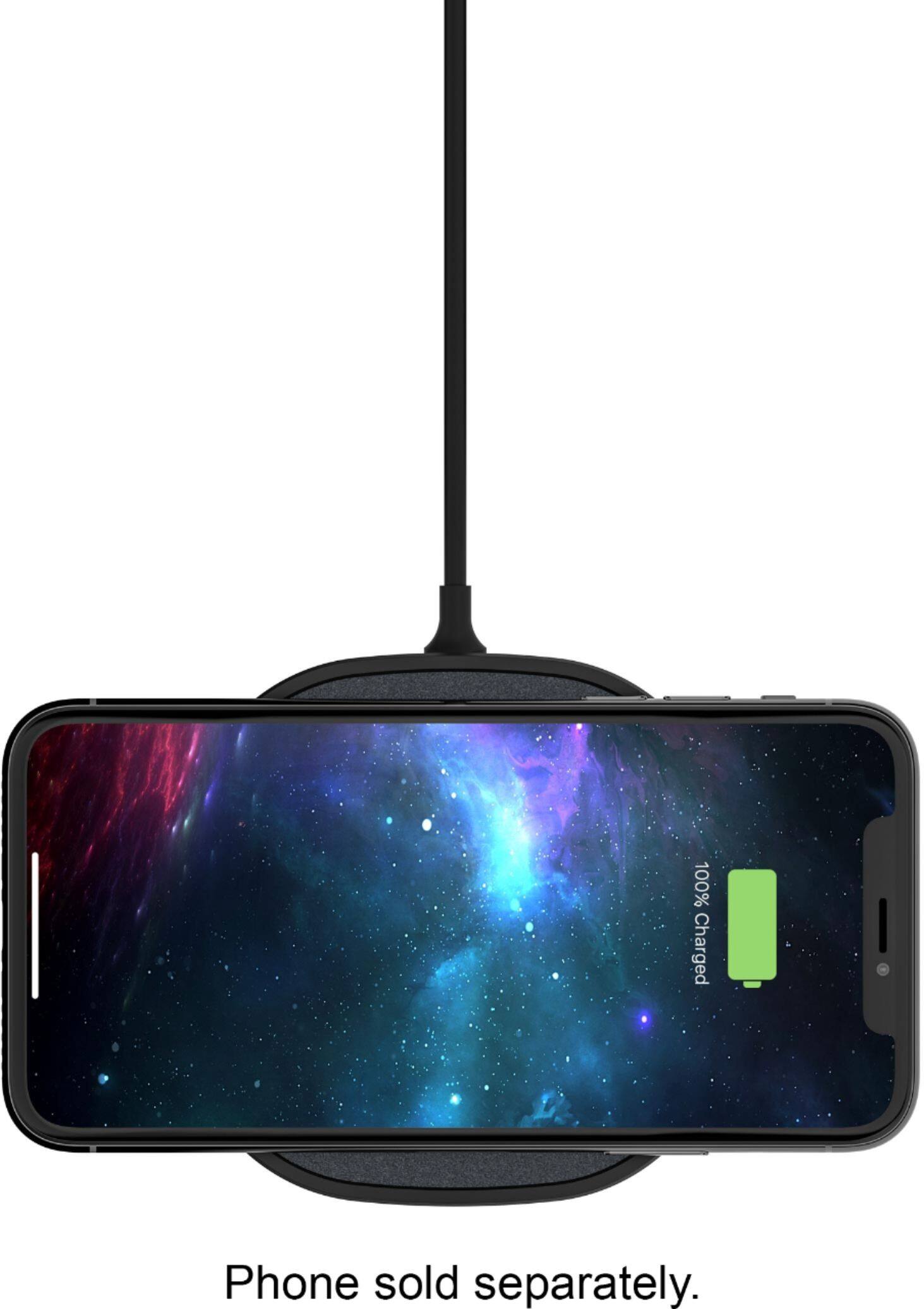 Alt View 1. mophie - 15W Wireless Charging Pad - Black.