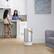 Left. Molekule - Air Pro - FDA-Cleared Air Purifier - 1000 sq. ft. - Silver.