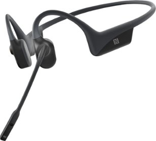 AfterShokz – OpenComm Bone Conduction Stereo Bluetooth Headset – Slate Gray