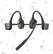 Alt View 11. AfterShokz - OpenComm Bone Conduction Stereo Bluetooth Headset - Slate Gray.