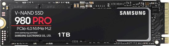 Front Zoom. Samsung - Geek Squad Certified Refurbished 980 PRO 1TB Internal PCI Express 4.0 x4 (NVMe) Solid State Drive.