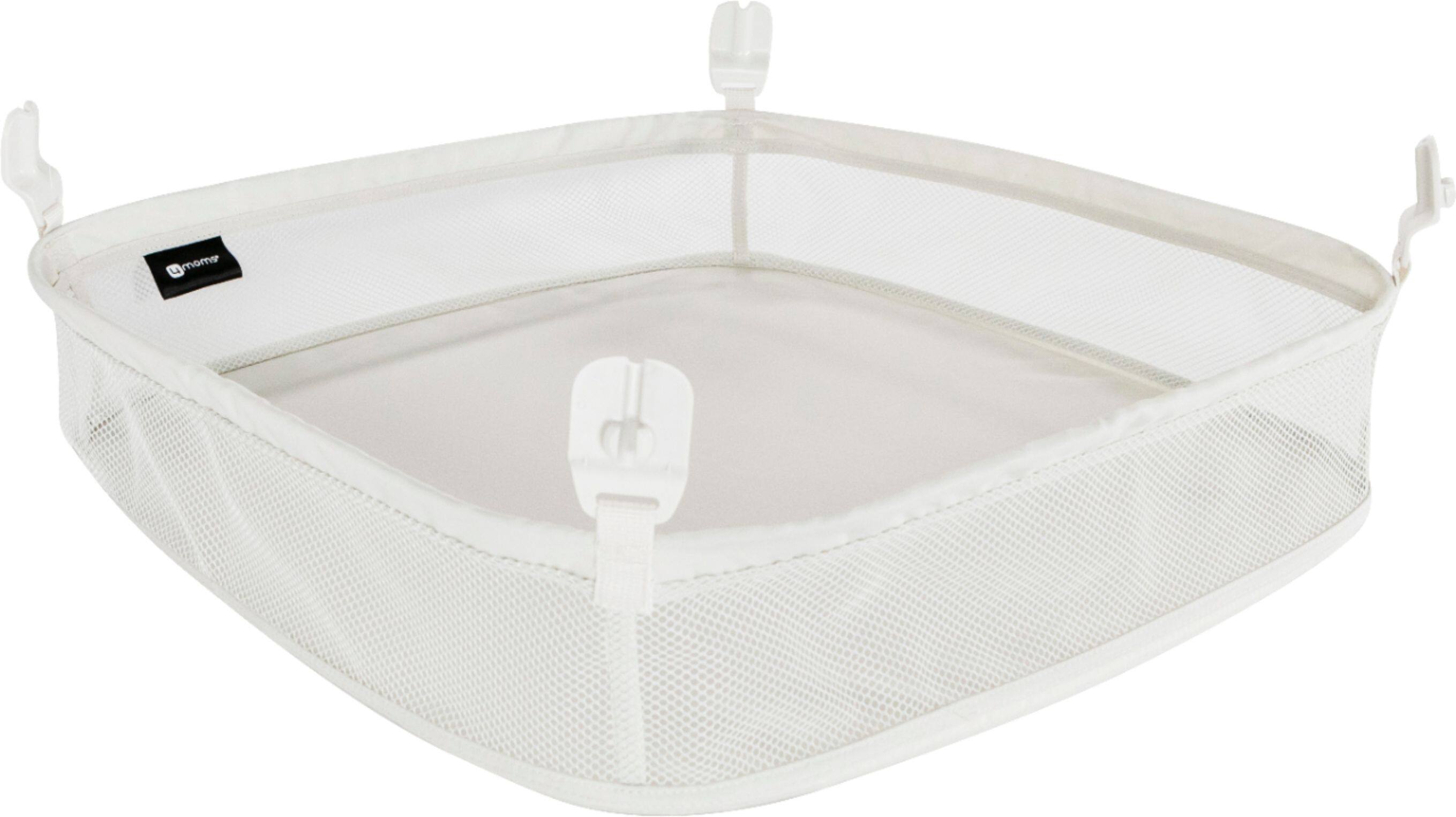 Left. 4moms - mamaRoo sleep™ bassinet Storage Basket.