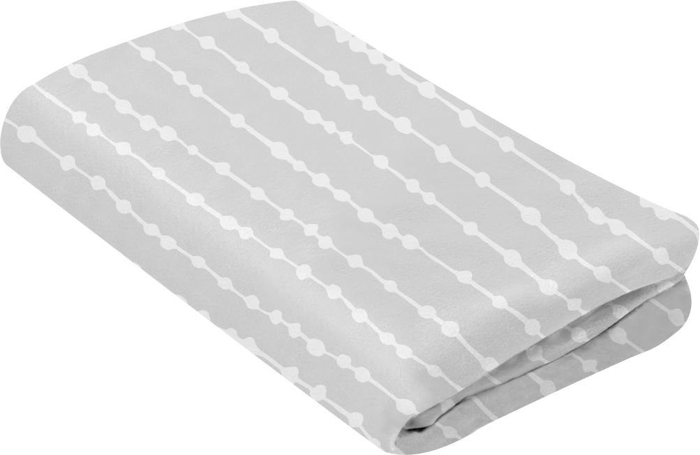 4moms - breeze® waterproof playard sheet grey beads