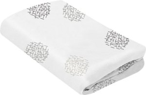 4moms - Breeze Cotton Playard Sheet - White - Front_Zoom