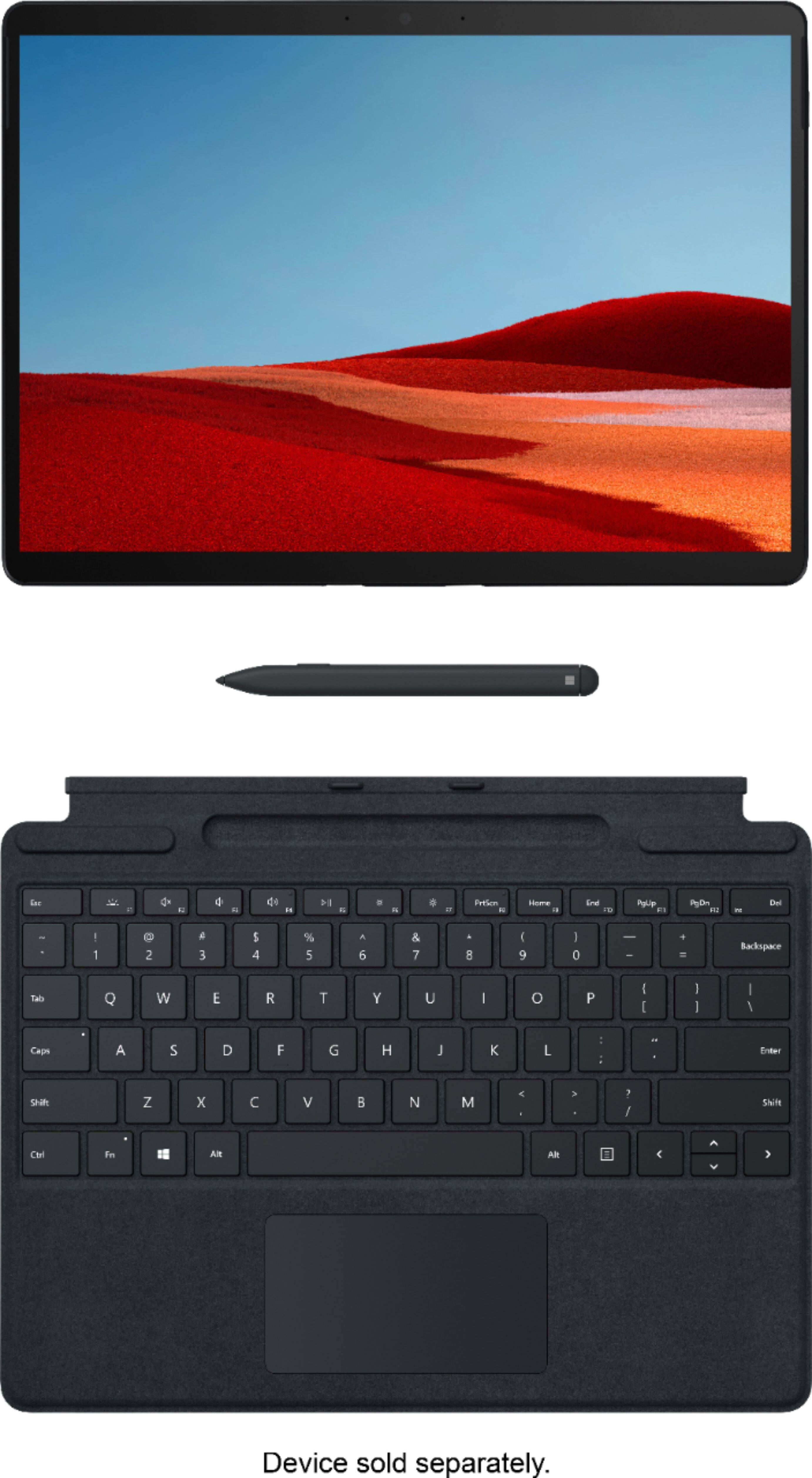 Best Buy Microsoft Surface Pro X Signature Keyboard with Slim Pen