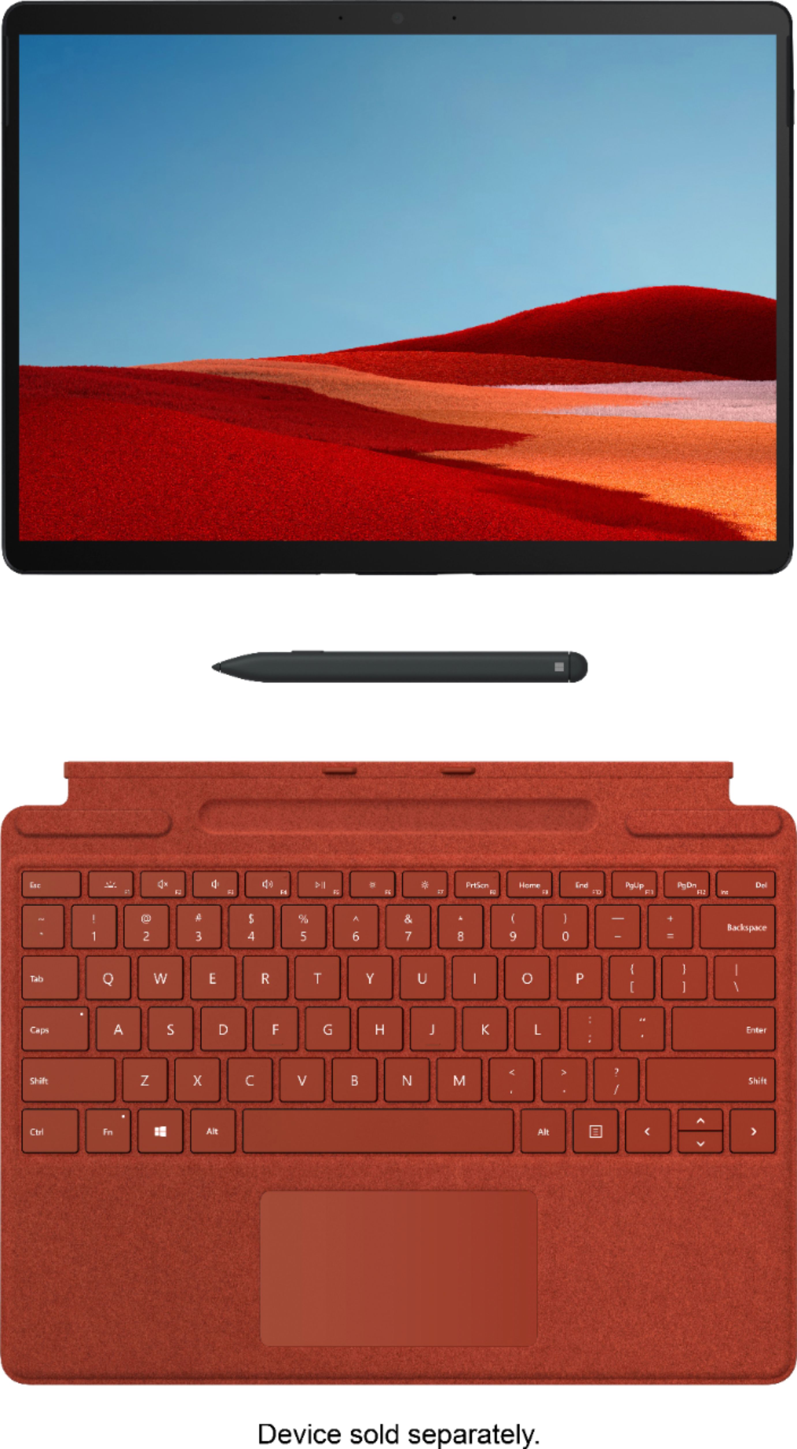 Comprar Teclado rojo Microsoft Signature para Surface Pro 9, Pro 8 y Pro X  · Microsoft · Hipercor