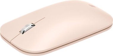 Microsoft - Surface Mobile Wireless Optical Ambidextrous Mouse - Sandstone - Front_Zoom