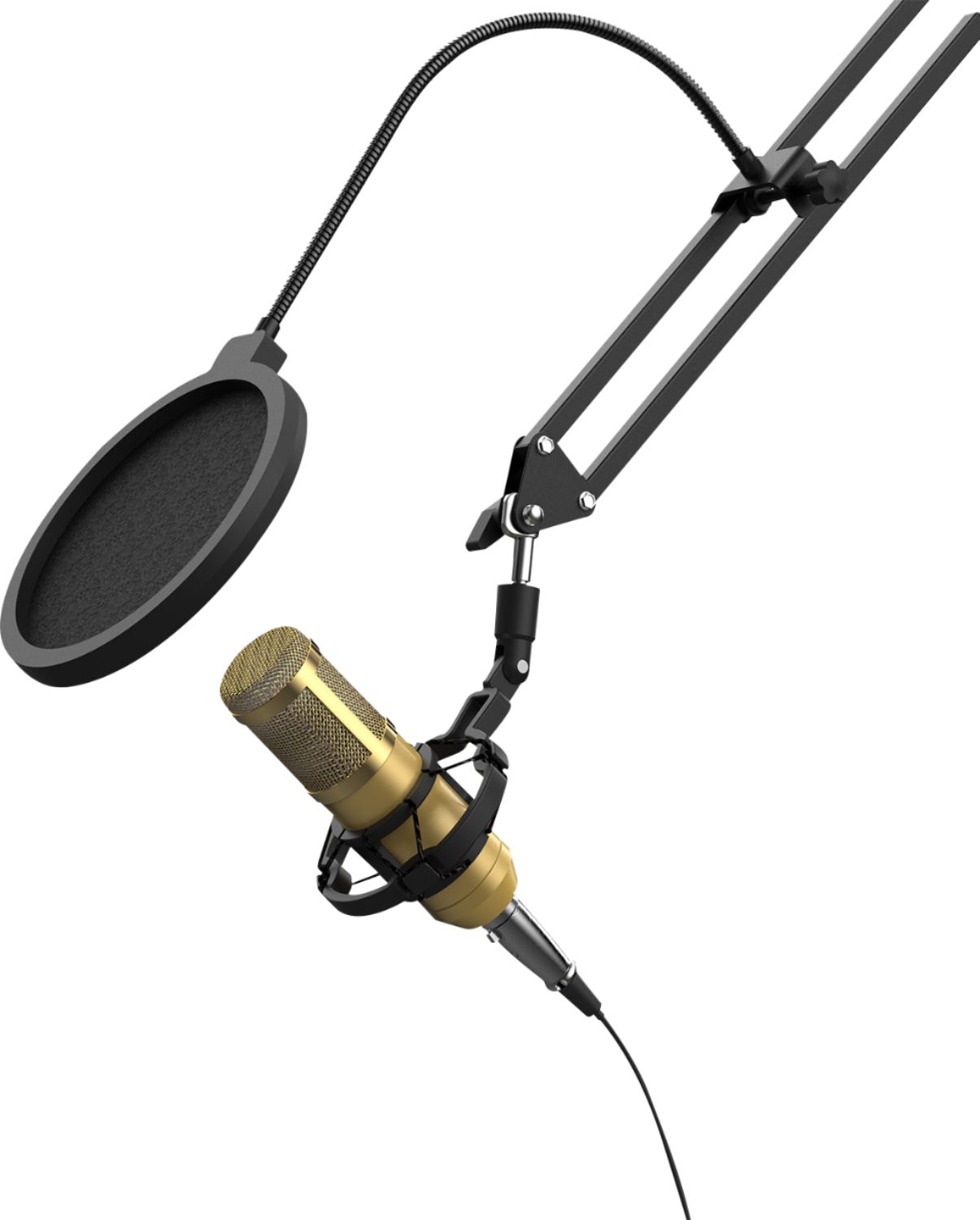 Angle View: Philips - LFH9173 Clip-on microphone