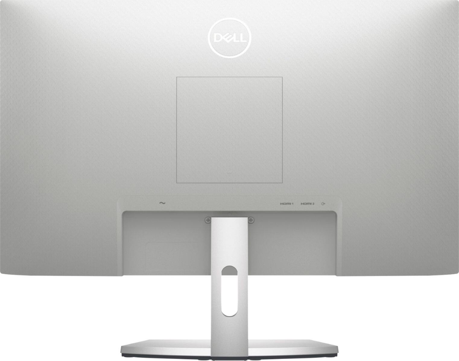Back. Dell - S2421H 24” IPS LED FHD - AMD FreeSync - VESA - Monitor (HDMI) - silver.