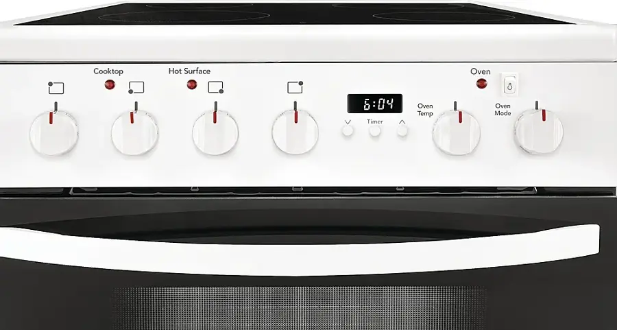 Alt View 13. Frigidaire - 1.9 Cu. Ft. Freestanding Electric Smoothtop Range - White.