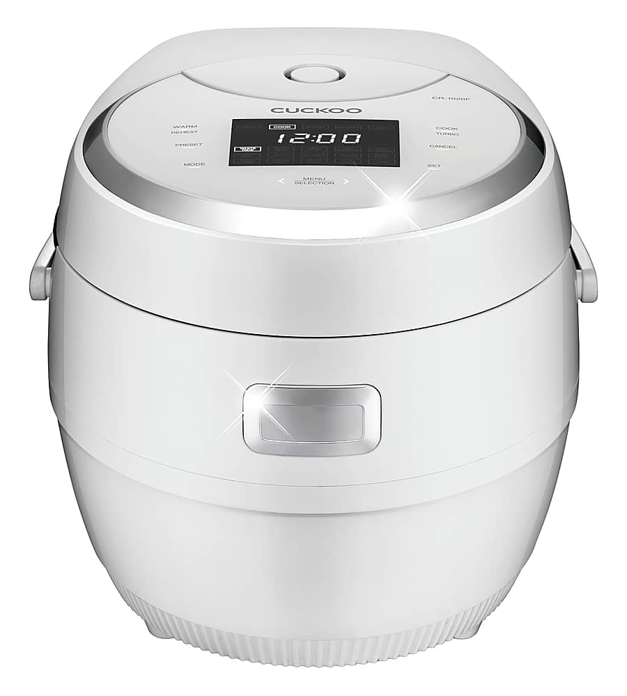 Front. CUCKOO ELECTRONICS - Cuckoo 10-cup Multifunctional Micom Rice Cooker and Warmer – 16 built-in programs - White.