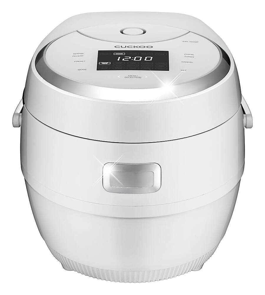 Front. CUCKOO ELECTRONICS - Cuckoo 10-cup Multifunctional Micom Rice Cooker and Warmer – 16 built-in programs - White.