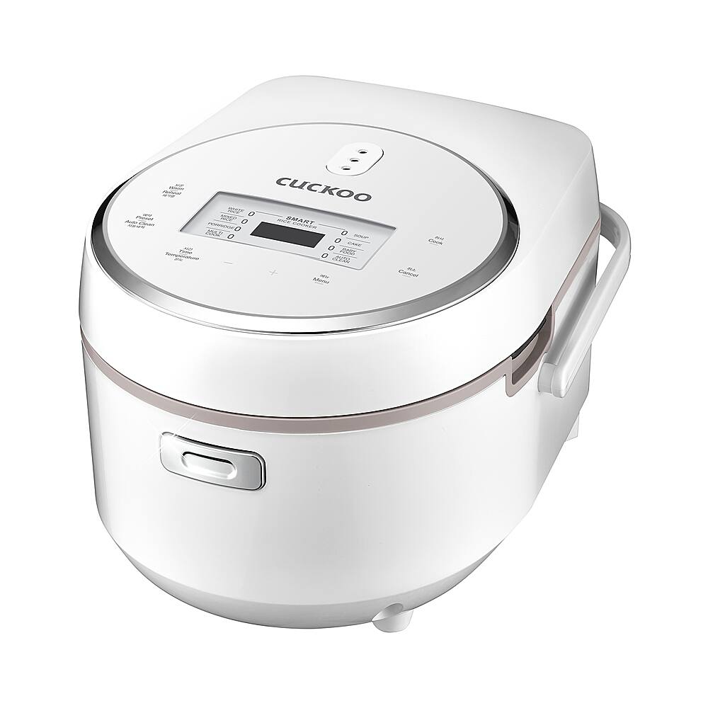 Alt View 1. CUCKOO ELECTRONICS - Cuckoo CR-0810F Multifunctional Micom Cooker & Warmer Rice Cooker, 8 cups, White/Silver - White.