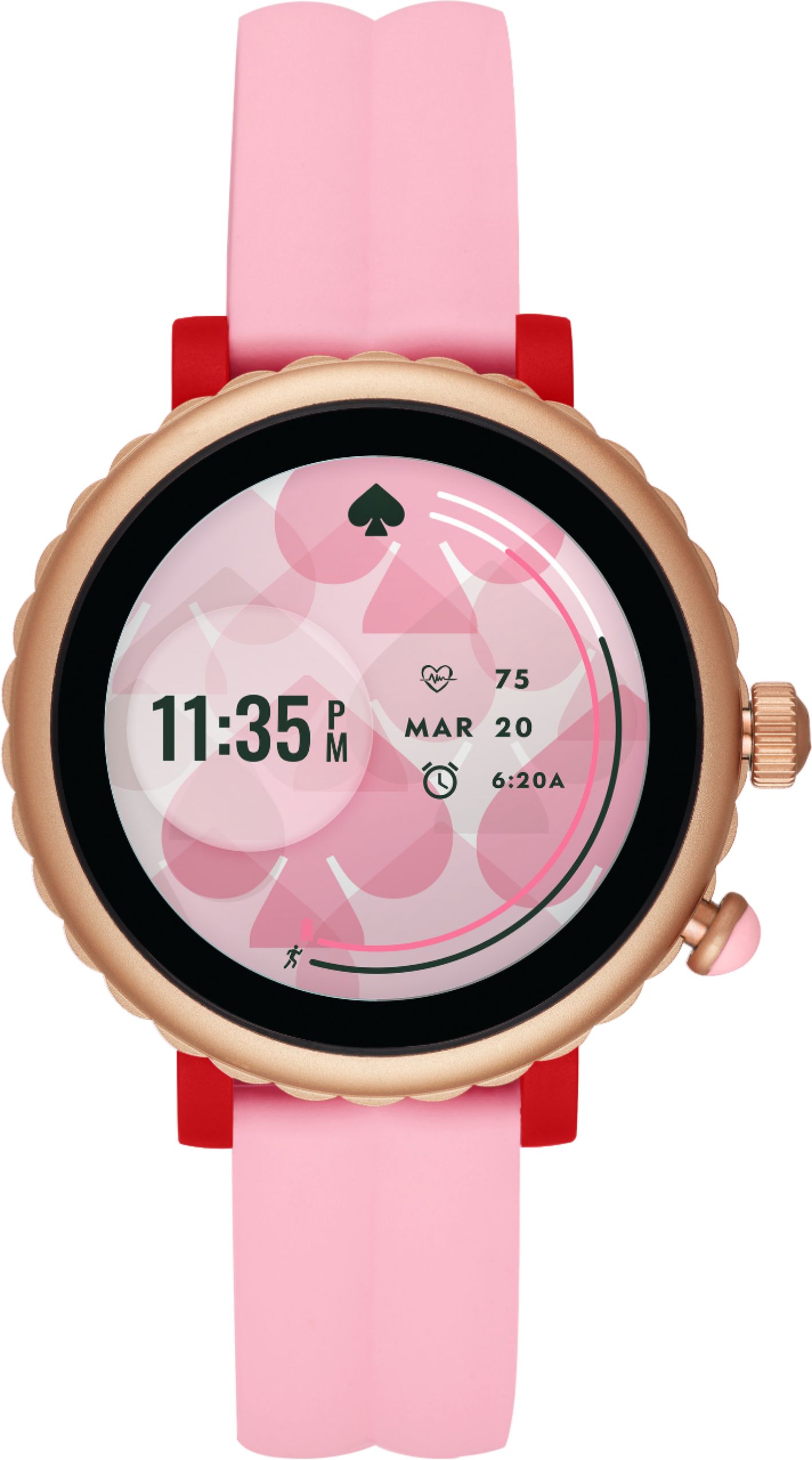 kate spade new york Sport Smartwatch Pink Silicone KST2015 - Best Buy