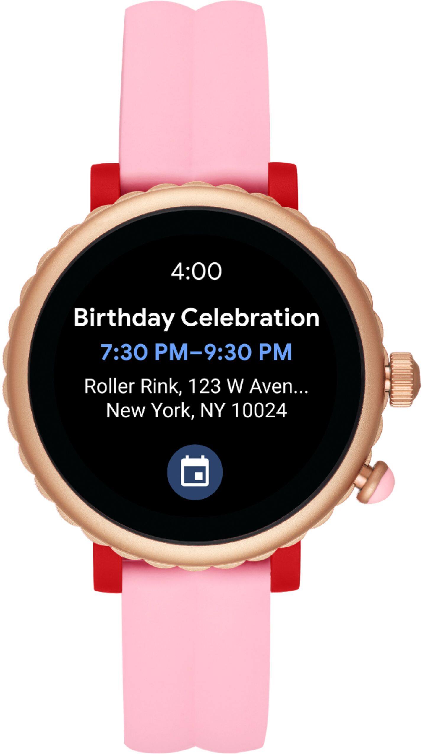 kate spade new york Sport Smartwatch Pink Silicone KST2015 - Best Buy