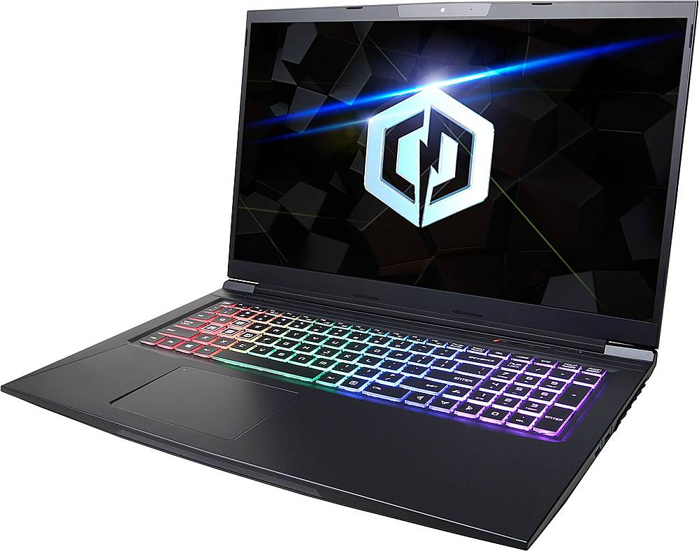 CyberPowerPC - Tracer IV Xtreme 17.3" Laptop - Intel Core i7 - 16GB Memory - NVIDIA GeForce RTX 2060 - 500GB Solid State Drive - Black