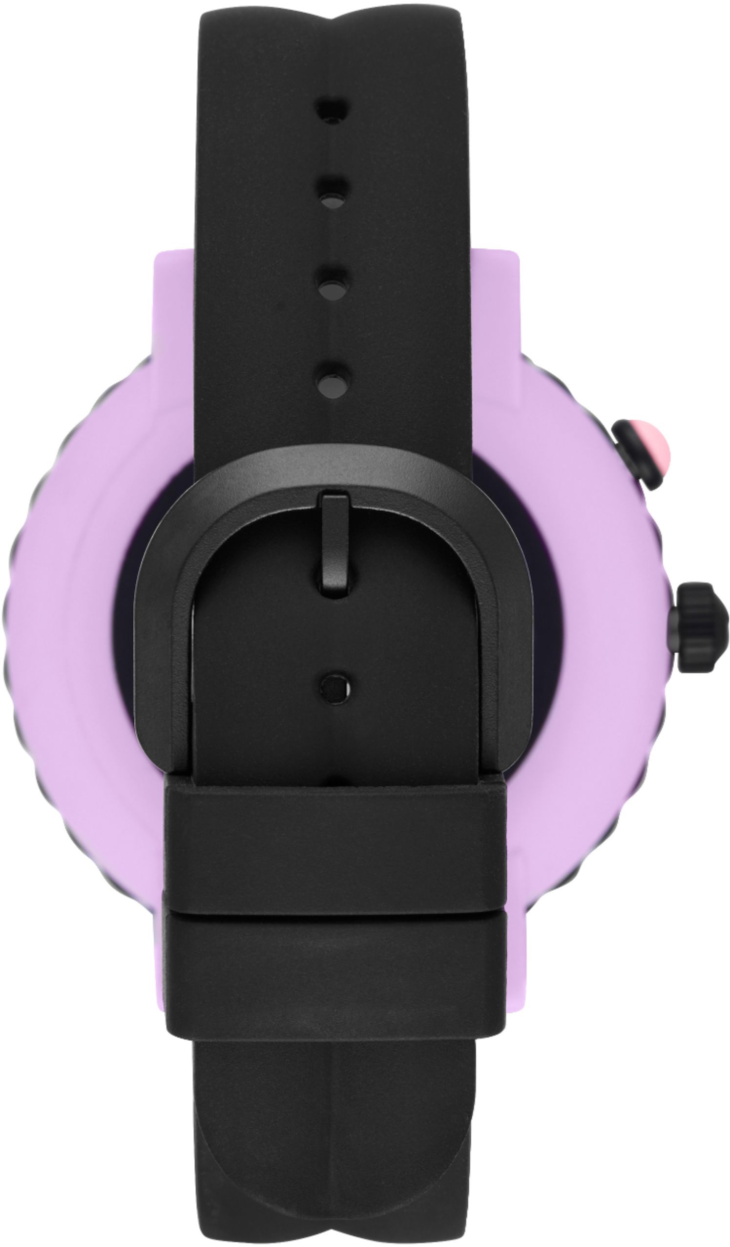 Back View: UAG - Apple Watch 42/44 - DOT - Silicone - Dusty Rose - BM