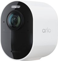 Arlo - Ultra 2 Add-on Camera Indoor/Outdoor Wireless 4K Security System - White - Angle_Zoom