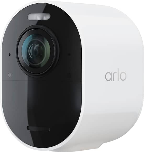 Arlo Ultra 2 Add-on Camera Indoor/Outdoor Wireless 4K Security System White  VMC5040-200NAS - Best Buy