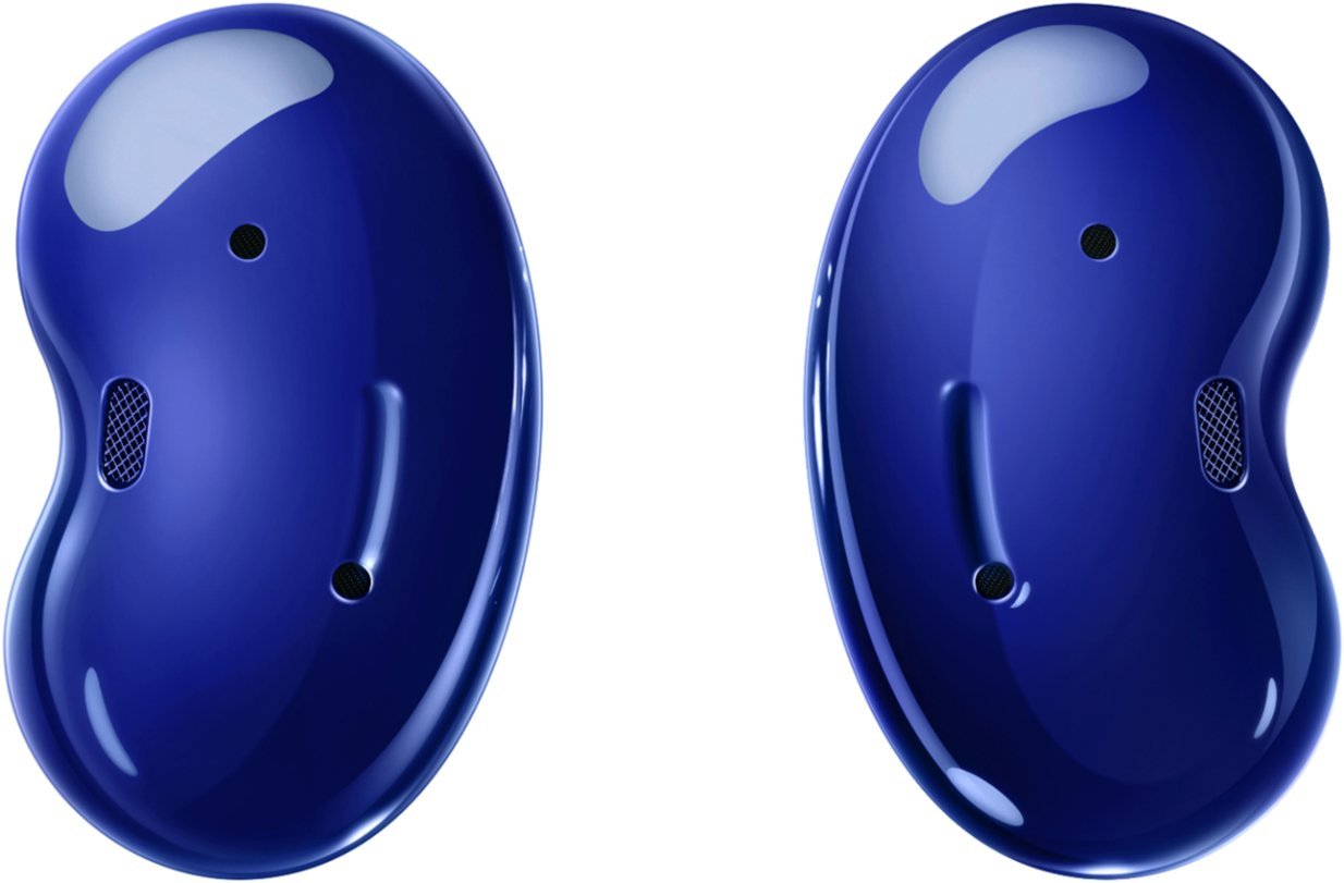 Zoom in on Alt View Zoom 11. Samsung - Galaxy Buds Live True Wireless Earbud Headphones - Blue.