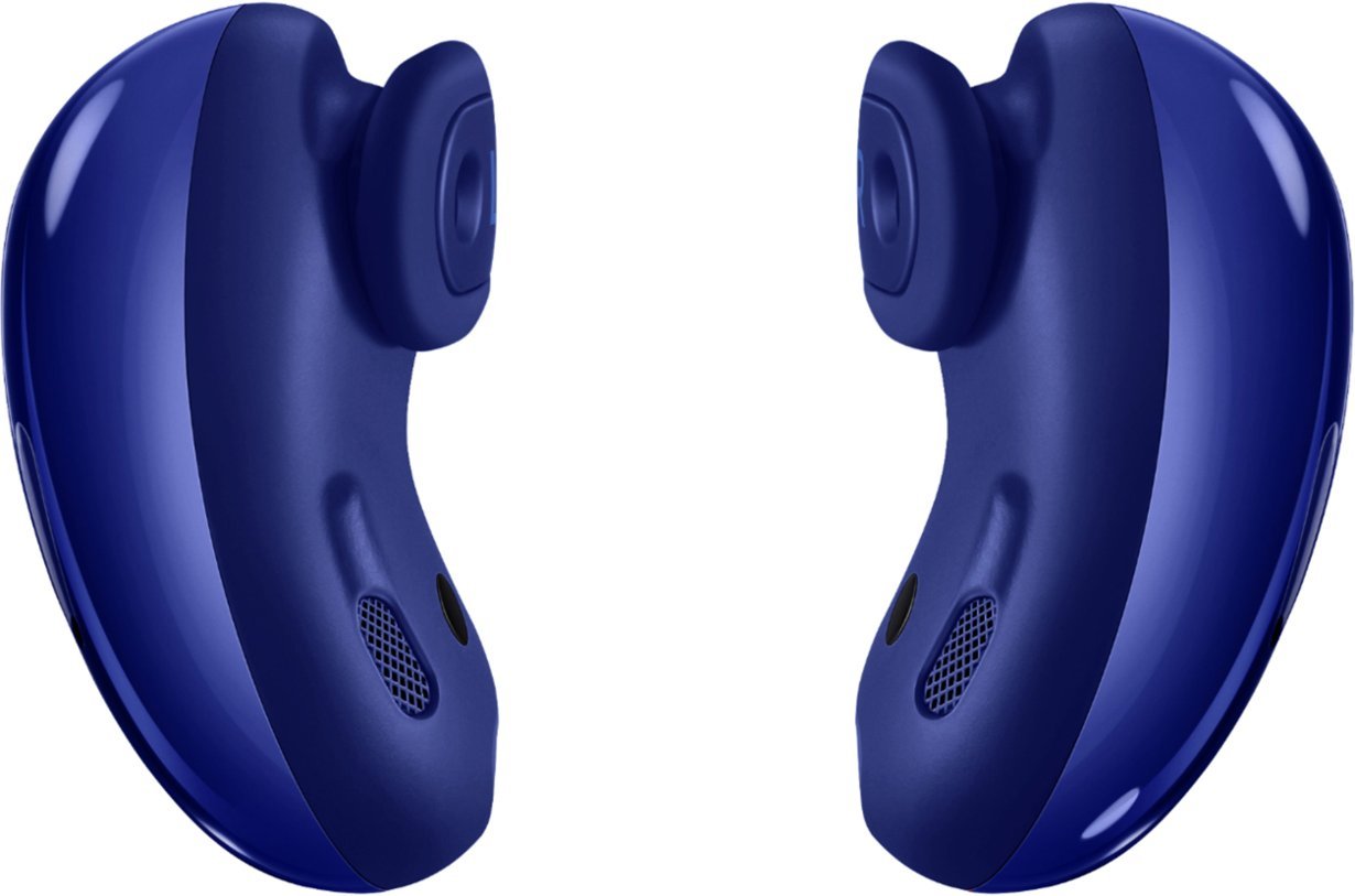 Zoom in on Alt View Zoom 13. Samsung - Galaxy Buds Live True Wireless Earbud Headphones - Blue.