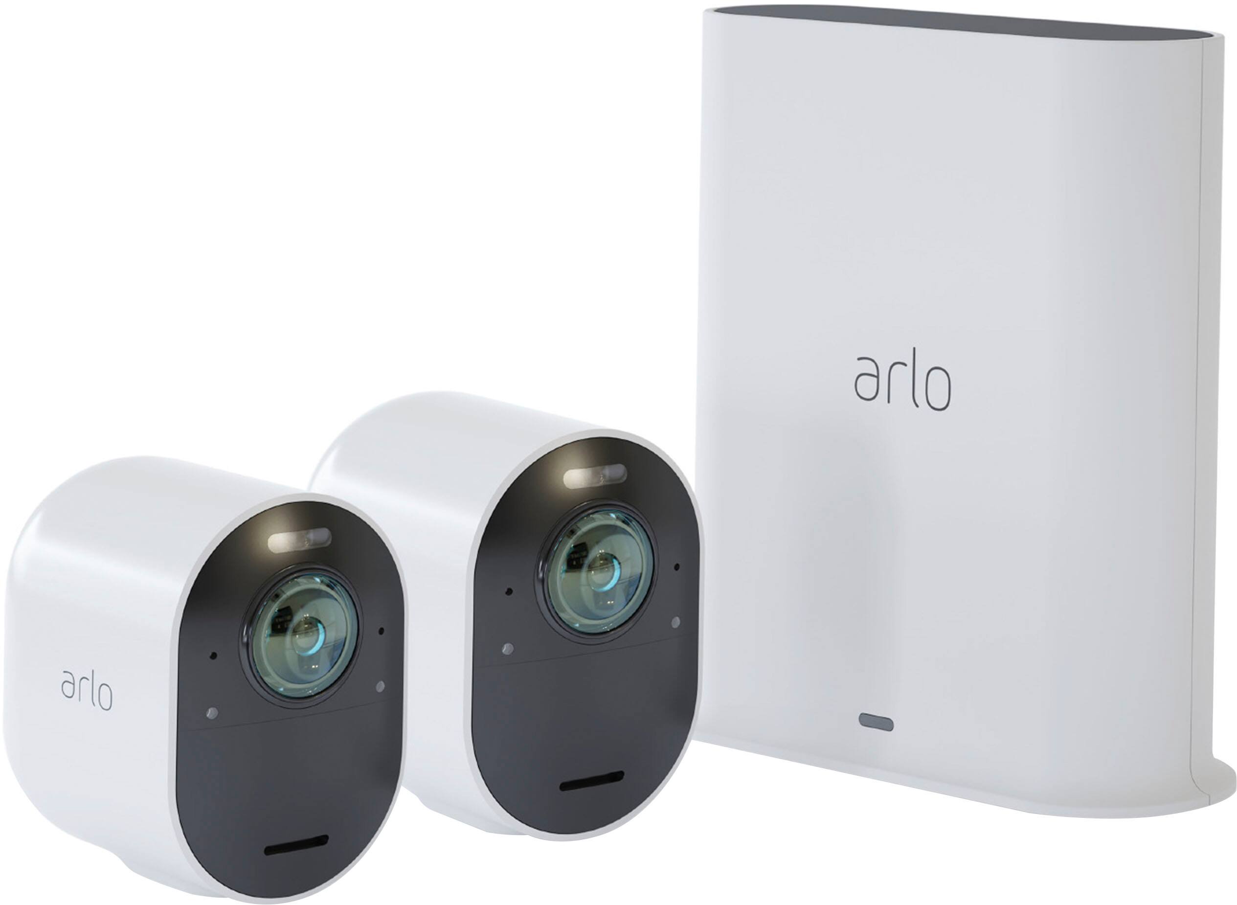Angle. Arlo - Arlo Ultra 2 Camera, 2 Pack, White - VMS5240-20000S - White.