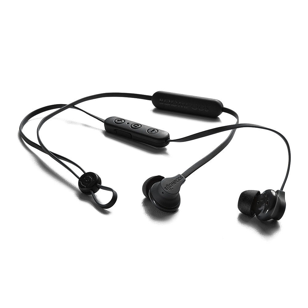 Angle View: Boompods - Sportline Wireless In-Ear Headphones / Earbuds - Black