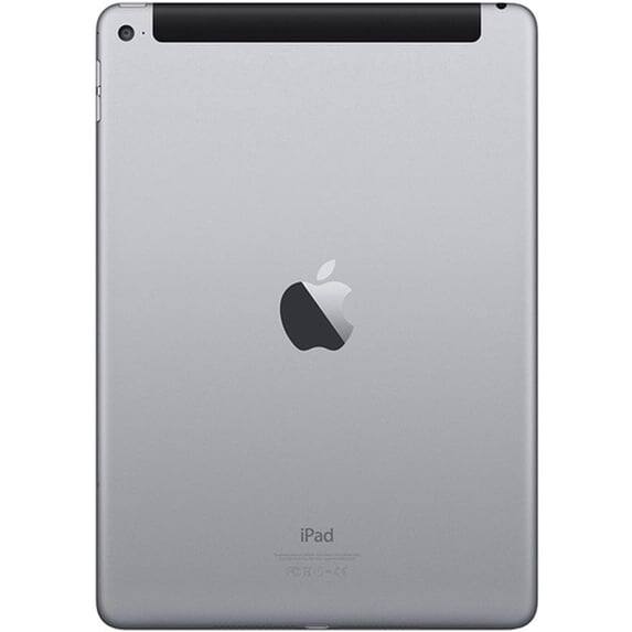 Left. Apple - Apple Ipad Air 2 9.7-inch, Wi-Fi + Cellular, 64GB - Space Gray.
