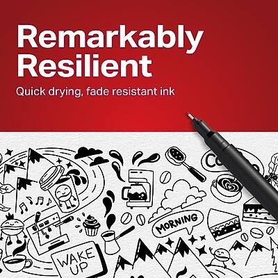 Remarkably Resilient  
Quick drying, fade resistant ink  

WAKE UP MORNING