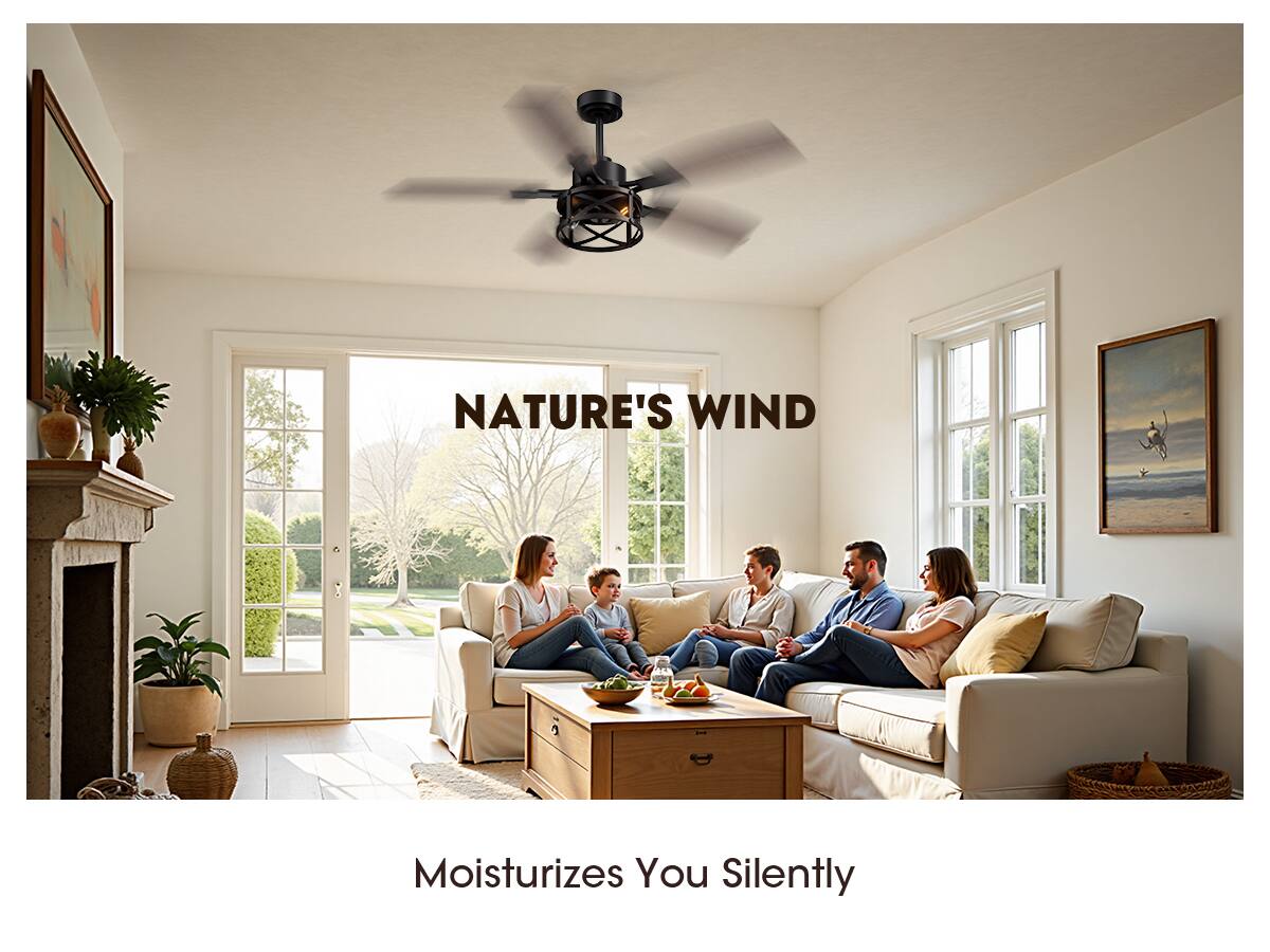 NATURE'S WIND  
Moisturizes You Silently