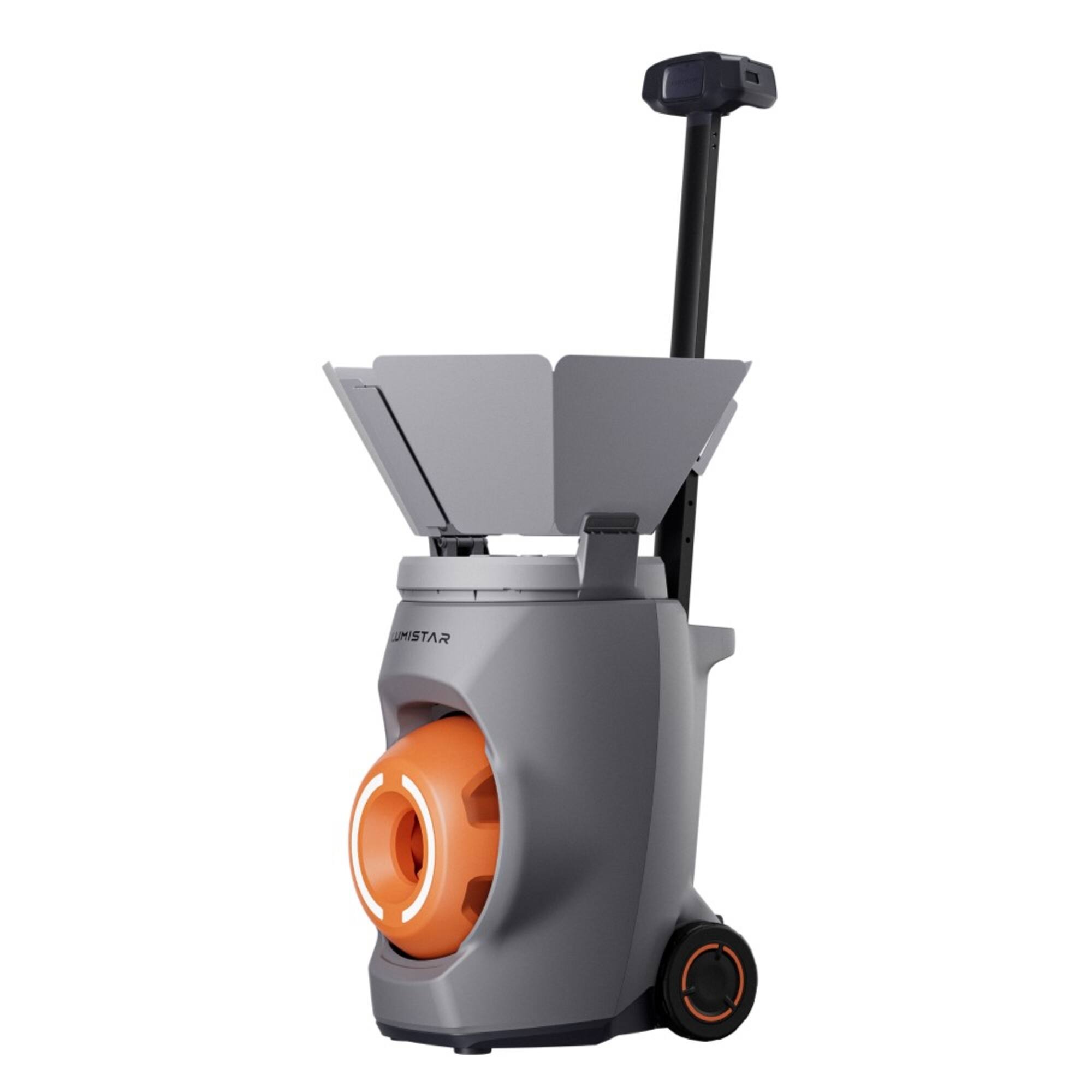 Alt View 1. Lumistar - Lumistar Tero Orange AI Tennis Training Partner - Orange.