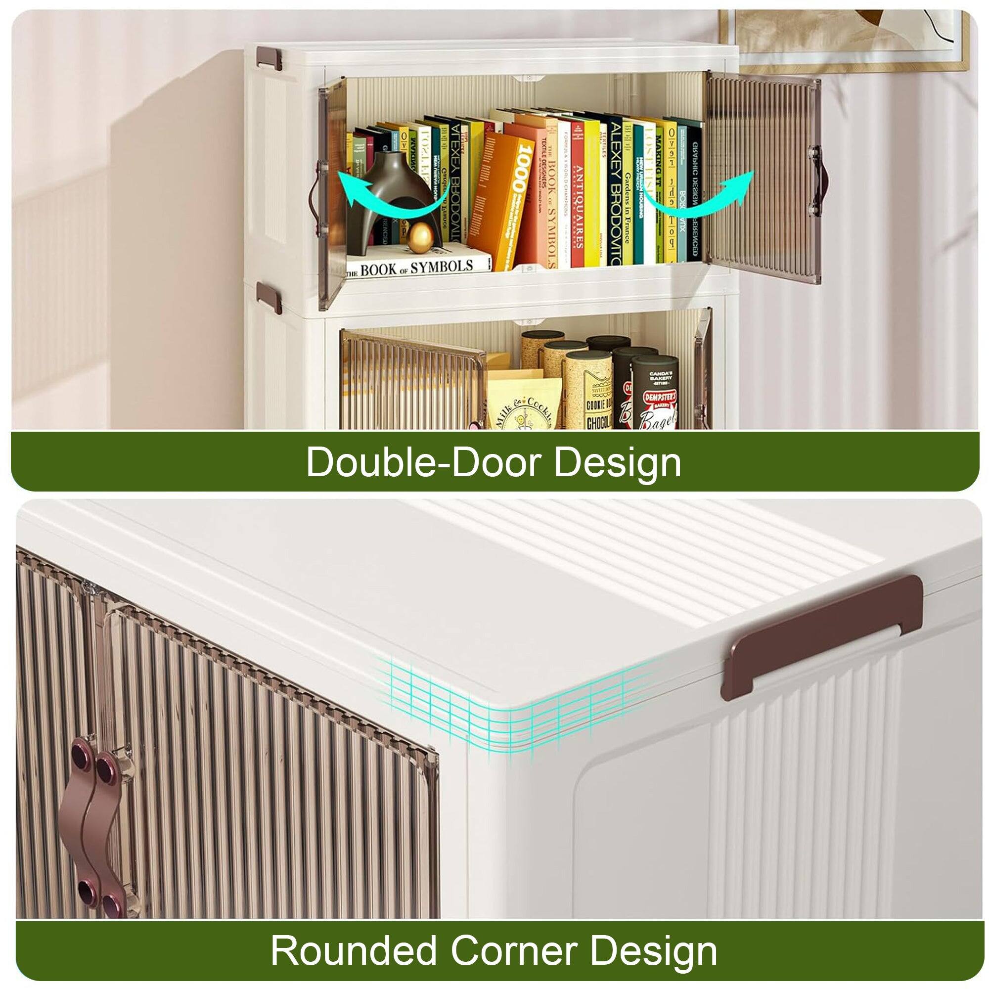 Double-Door Design

Rounded Corner Design