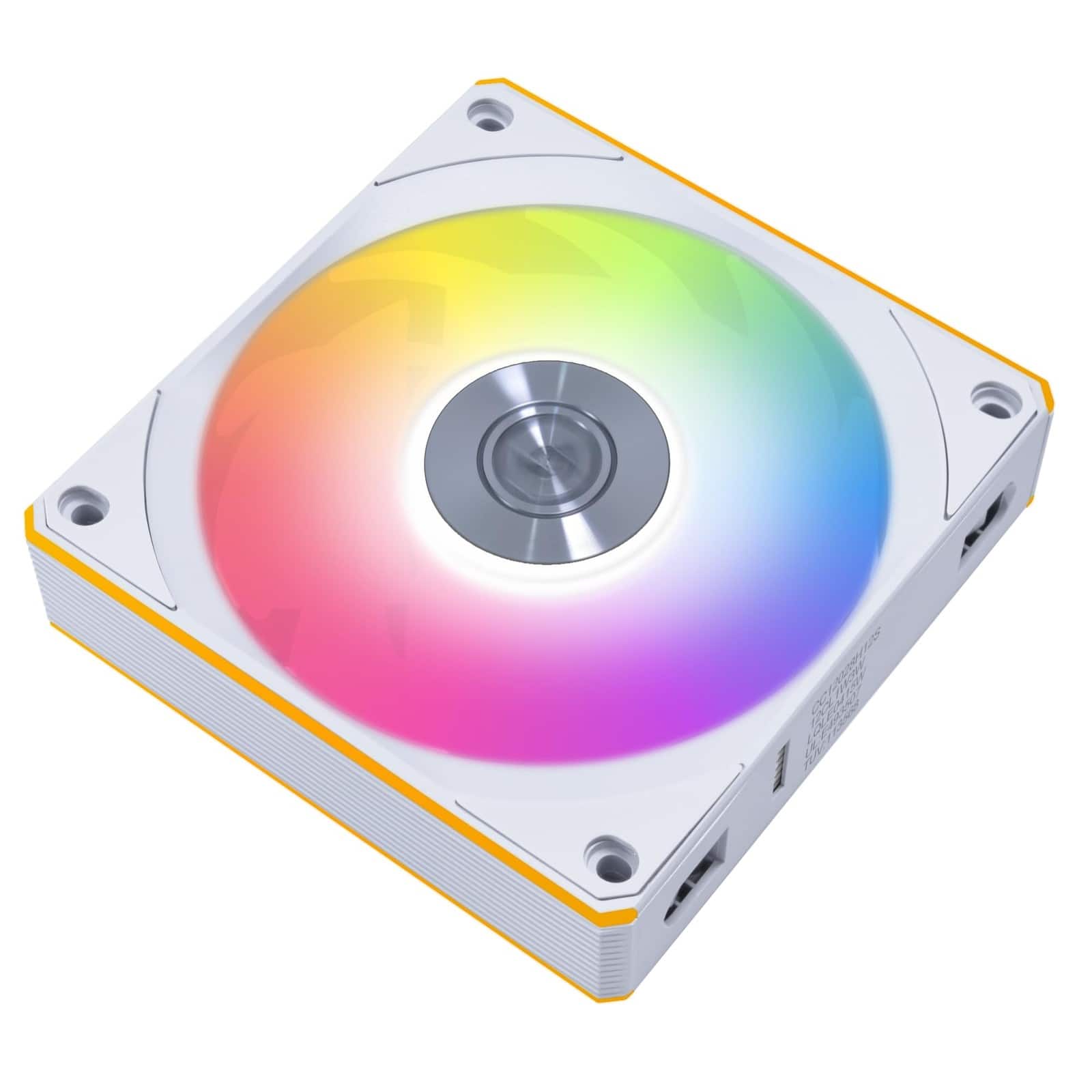 Lian Li - 12rcl1w1w wireless 120mm case fan reverse blade single white - Argb