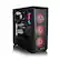 Front. CLX - SET Gaming Desktop - Intel Core i9 10850K - 32GB Memory - NVIDIA GeForce RTX 3080 - 4TB HDD + 960GB SSD - Black.
