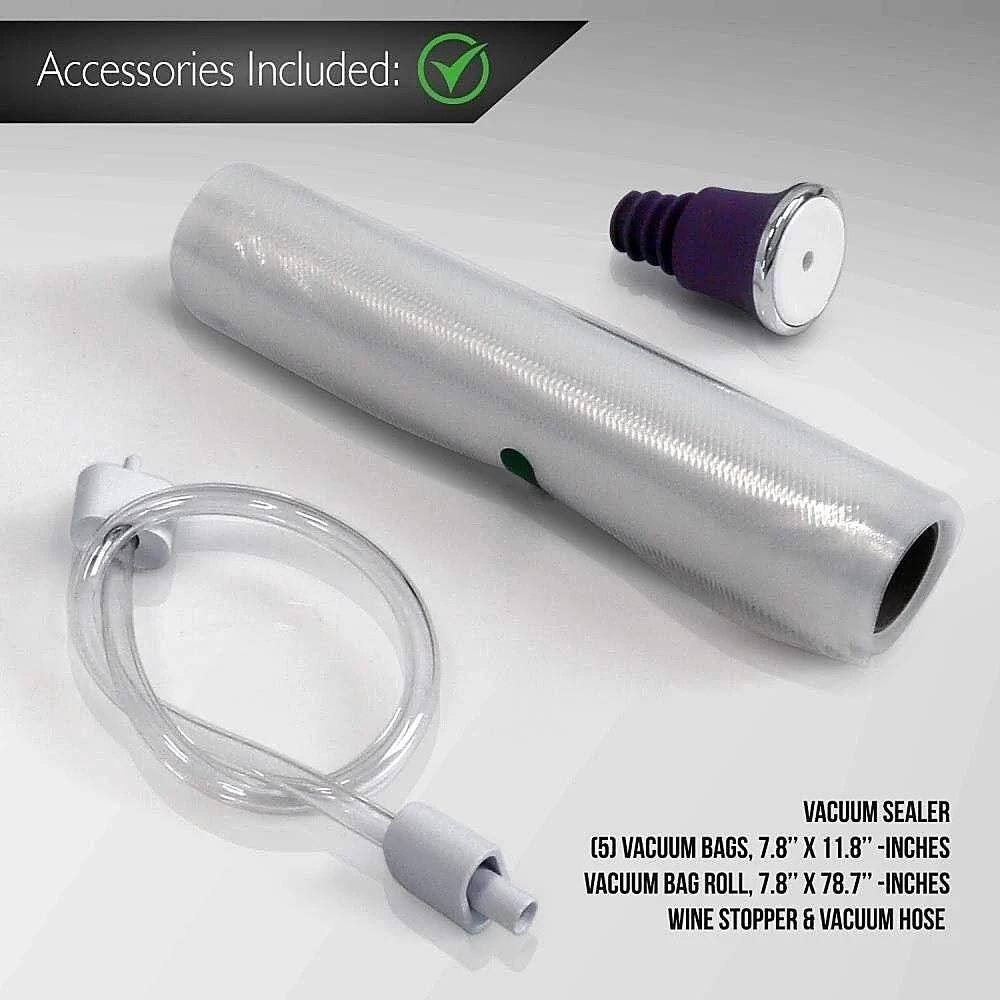 Alt View 19. NutriChef - Vacuum Sealer for Food, Kitchen - Stainless Steel.