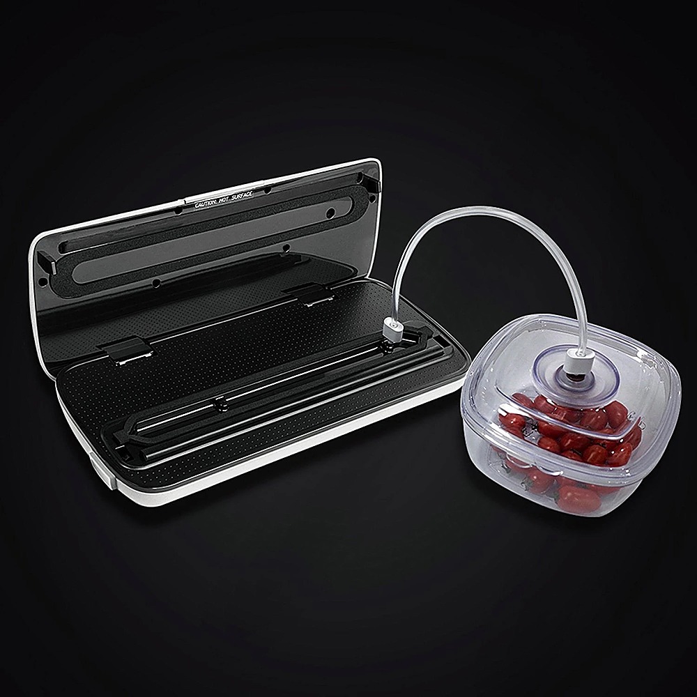 NutriChef PKVS18BK Automatic Vacuum Sealer - Black for sale online