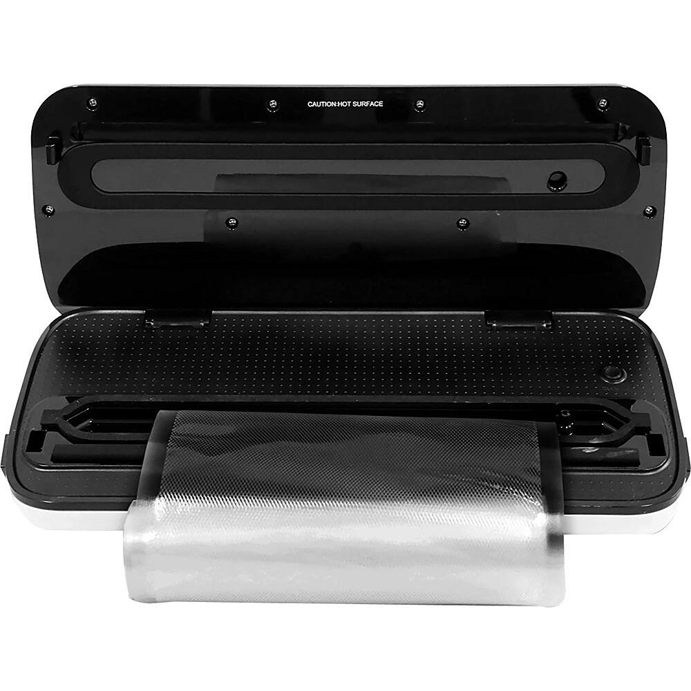 Alt View 19. NutriChef - Vacuum Sealer for Food - Black.