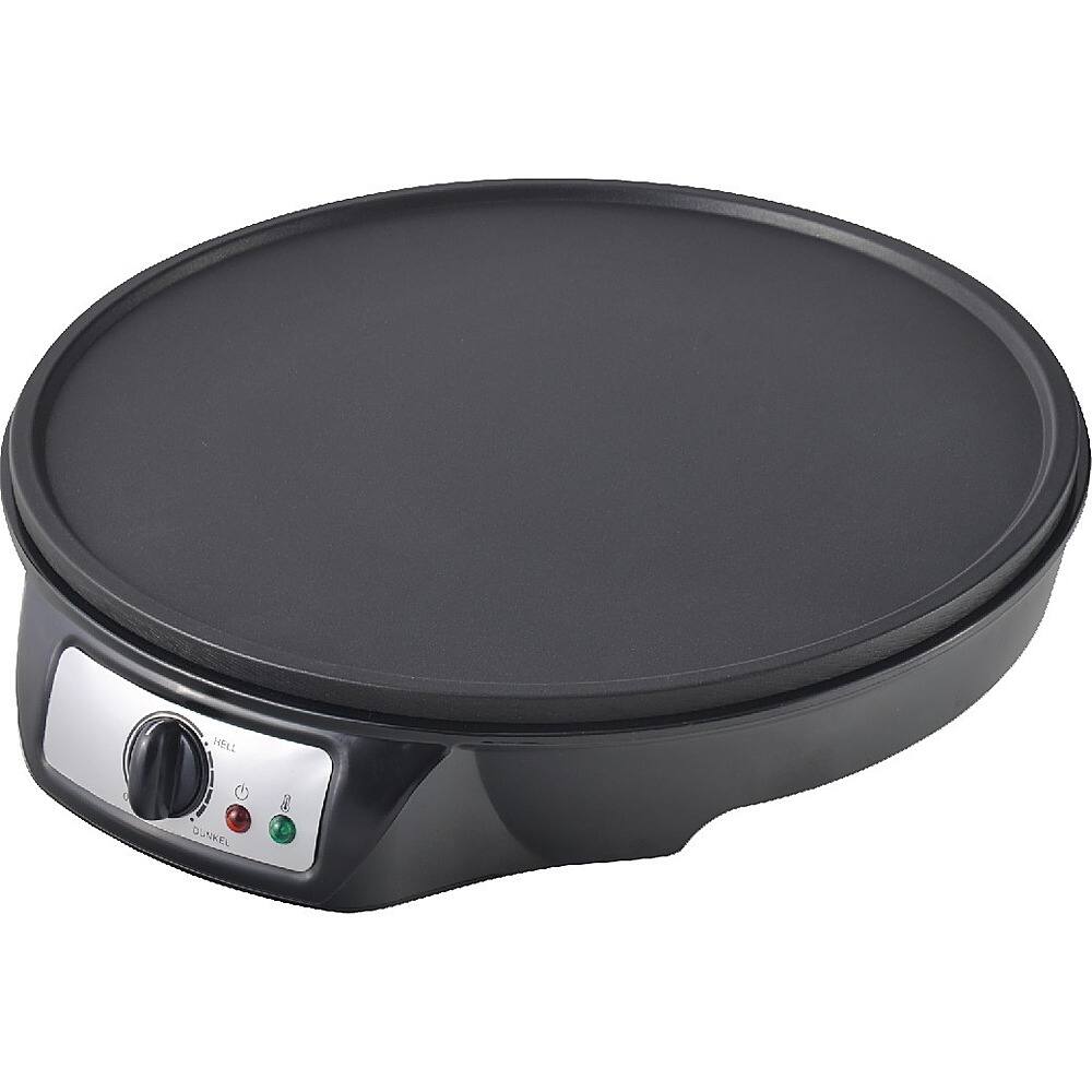 Alt View 16. NutriChef - Electric Crepe Maker / Griddle, Hot Plate Cooktop - Black - Black.